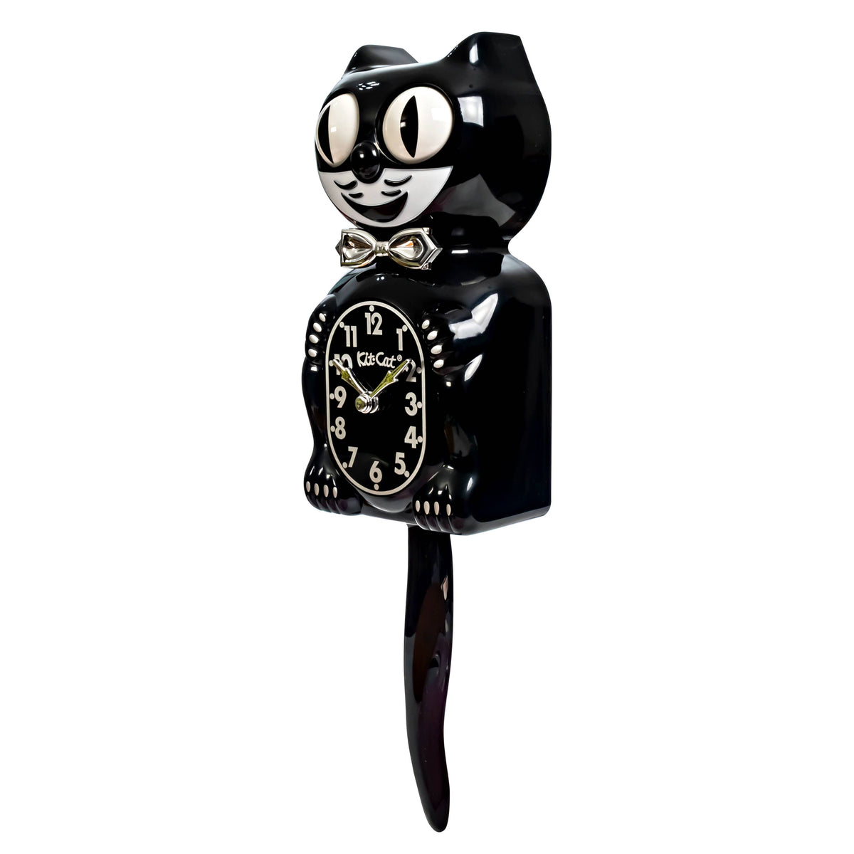 Retro Black Kitchen Edition - Kit-Cat Klock