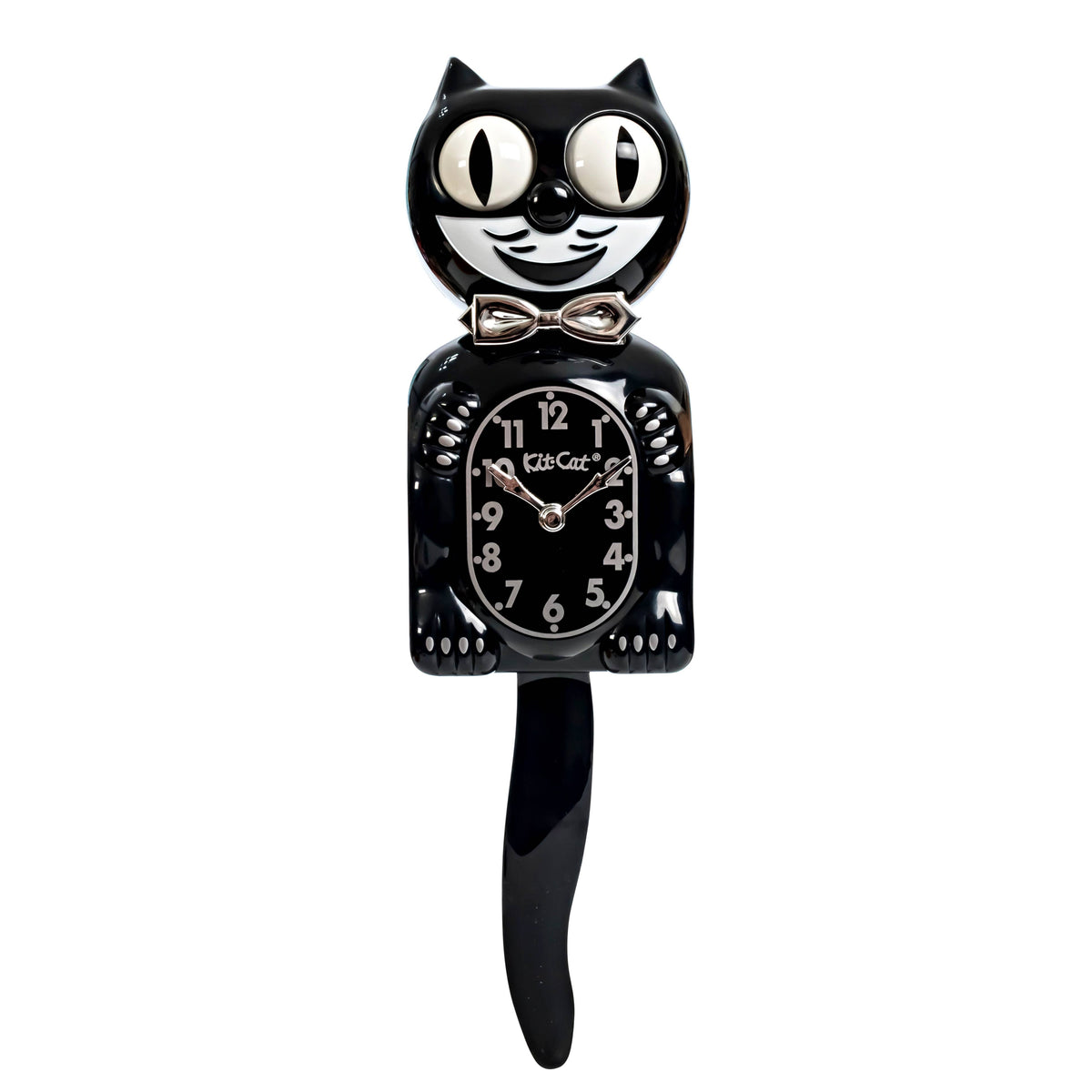 Retro Black Kitchen Edition - Kit-Cat Klock