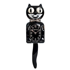 Retro Black Kitchen Edition - Kit-Cat Klock
