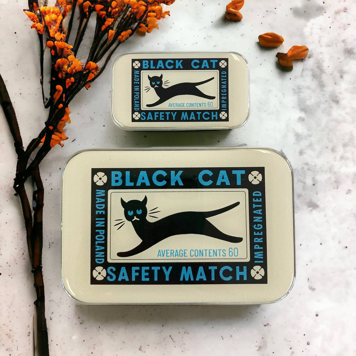 Black Cat Tin