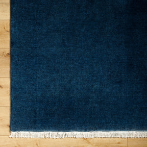 Evergreen Rug in Indigo Ink