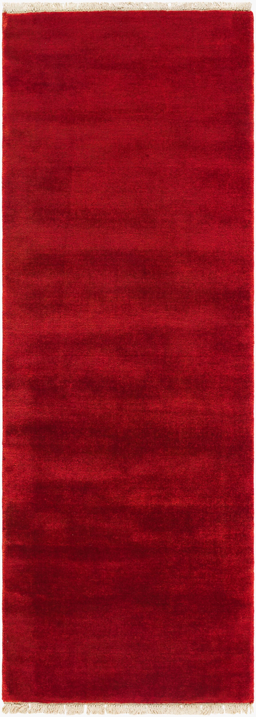 Evergreen Rug in Ruby Red