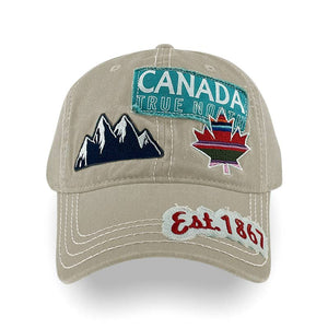 Canada Distressed Patch Baseball Cap