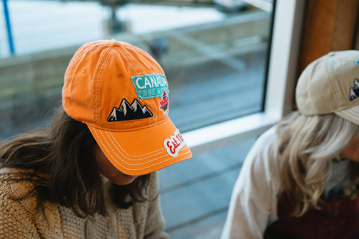Canada Distressed Patch Baseball Cap