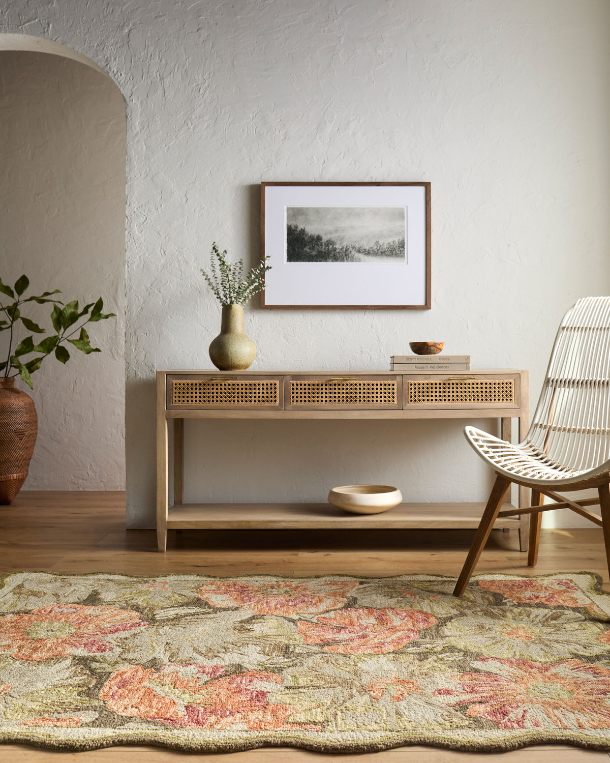 Flowers & Fire Rug