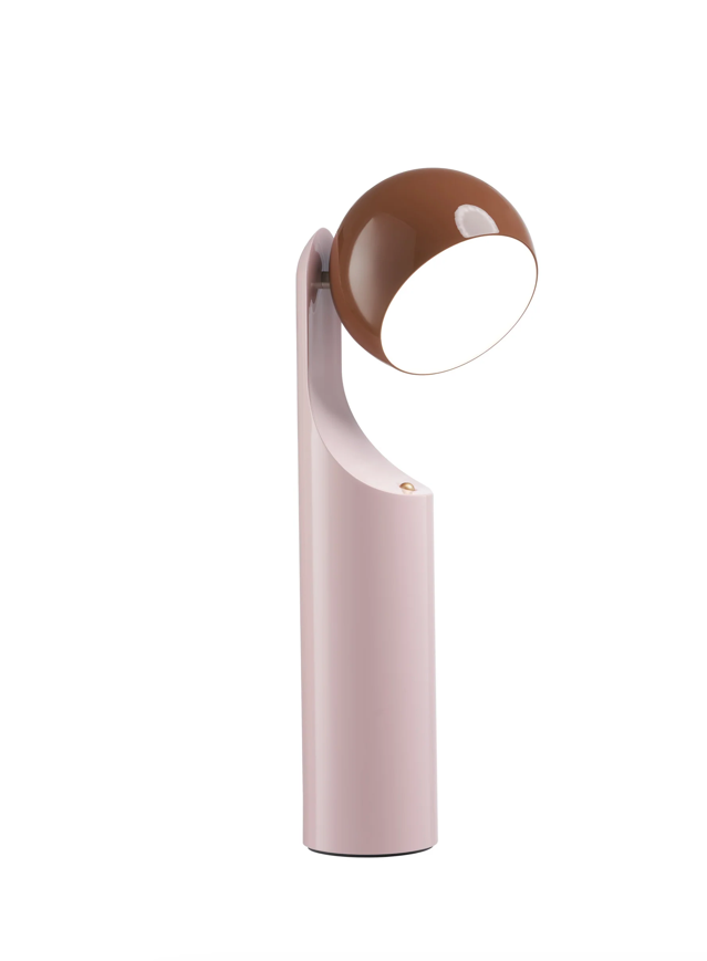 Mono portable reading lamp in nutshell/cameo brown