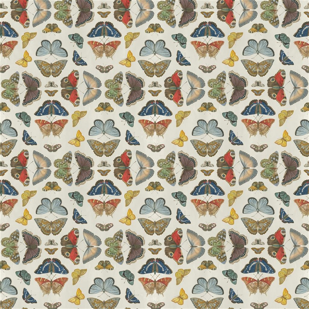 Mirrored Butterfly Fabric