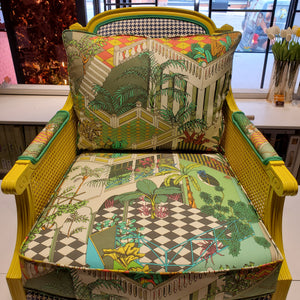 Michael French Cane Chair