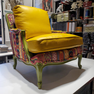 Leather Bergère