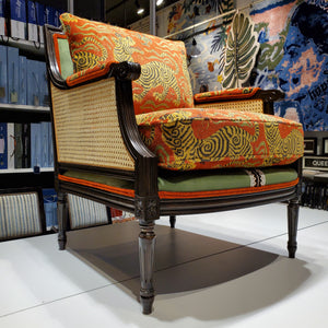 Michael Tiger Cane Chair
