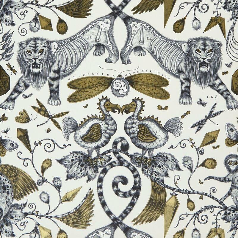 Extinct Wallpaper (Multiple colourways)