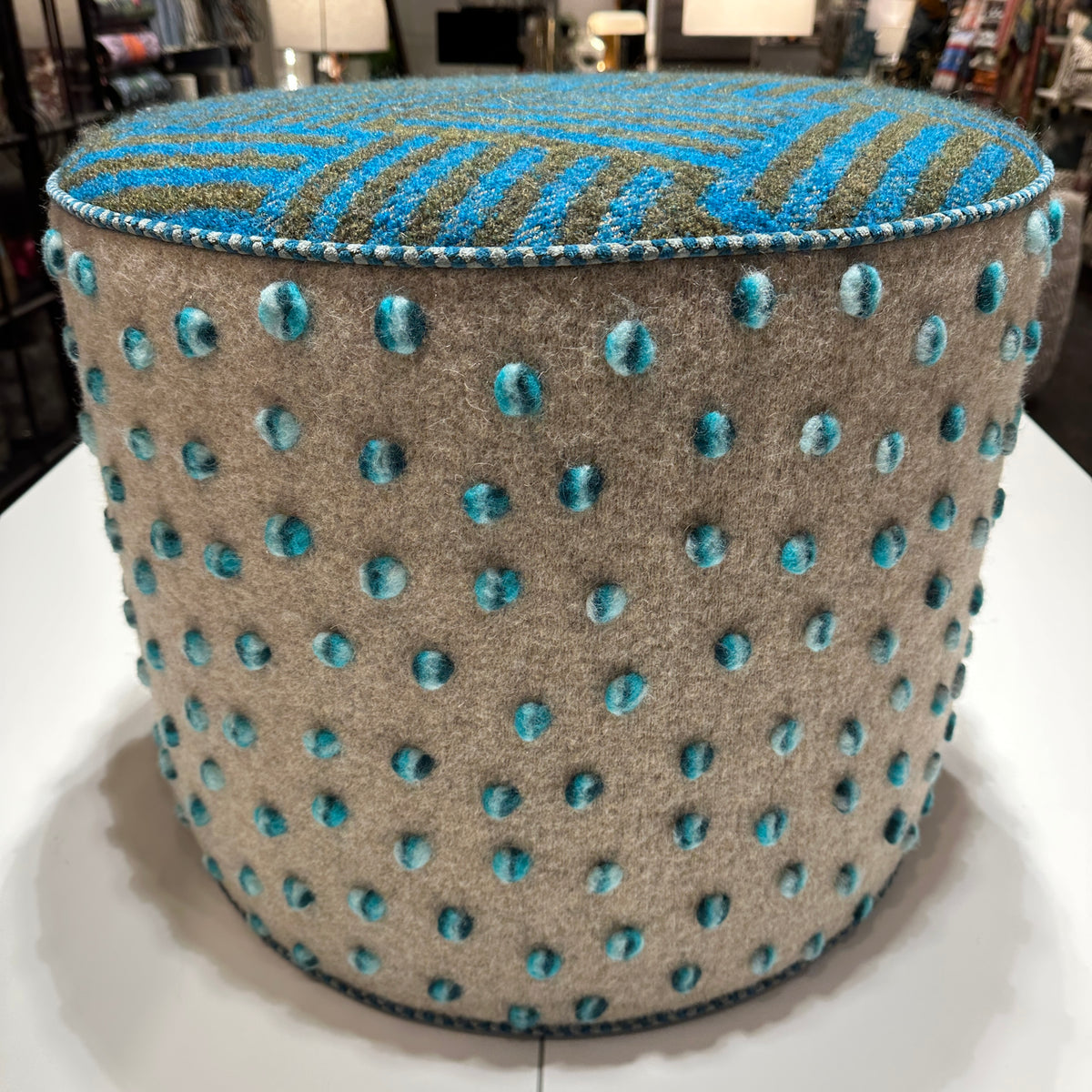 Drum Ottoman