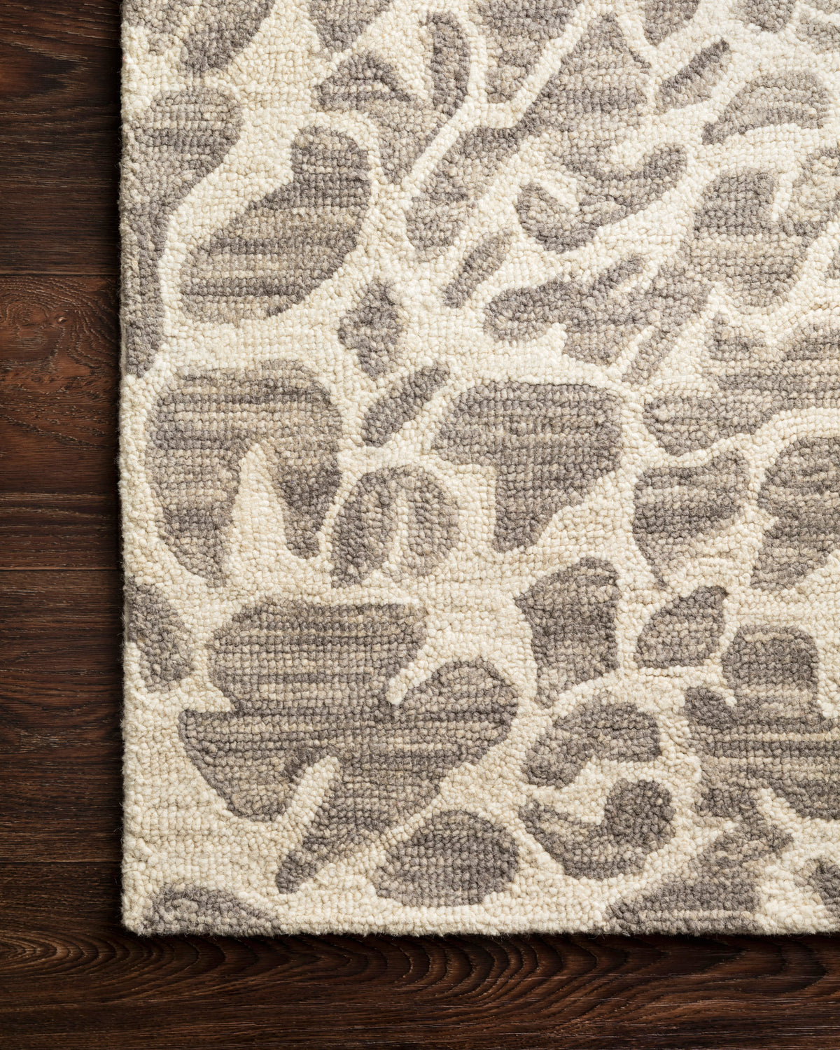 Grey / Ivory - Masai Rug