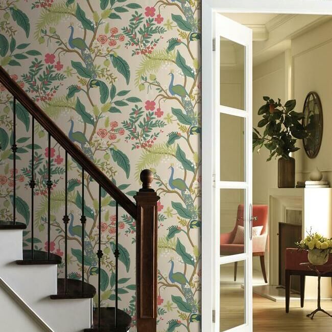 Peacock wallpaper (7 Colourways)